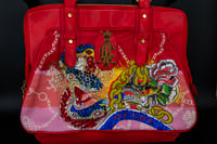 Image 1 of Christian Audigier Adorned Hand Bag