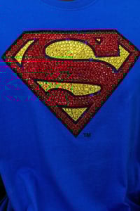 Image 7 of  Customised by hand, Vintage Superman T shirt