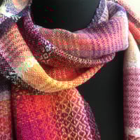 Image 2 of ‘Nanquidno’ hand woven scarf