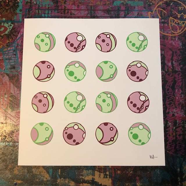 Image of Satellites Falling