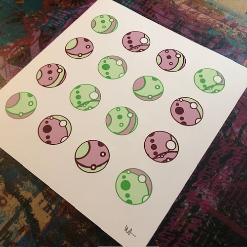 Image of Satellites Falling