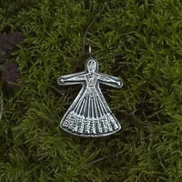 Image 1 of Made to order Corn dolly pendant 