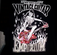 Image 1 of Customised Guitar Emporium hand blinged T shirt