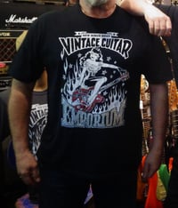 Image 4 of Customised Guitar Emporium hand blinged T shirt