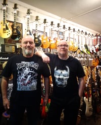 Image 3 of Customised Guitar Emporium hand blinged T shirt