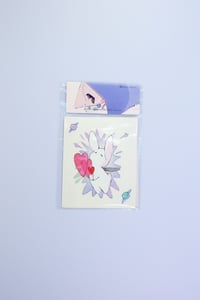 Image 2 of POW POW MEOW Kiss cut sticker A set 