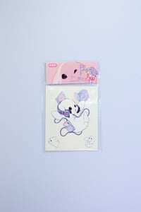 Image 1 of POW POW MEOW Kiss cut sticker B set