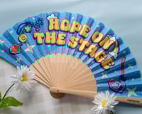 Image 3 of Hope on the Stage Fabric Fan