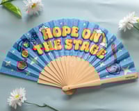 Image 2 of Hope on the Stage Fabric Fan
