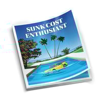 SUNK COST STICKER