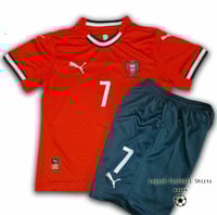 Image 1 of Portugal 2025 RONALDO kids kit