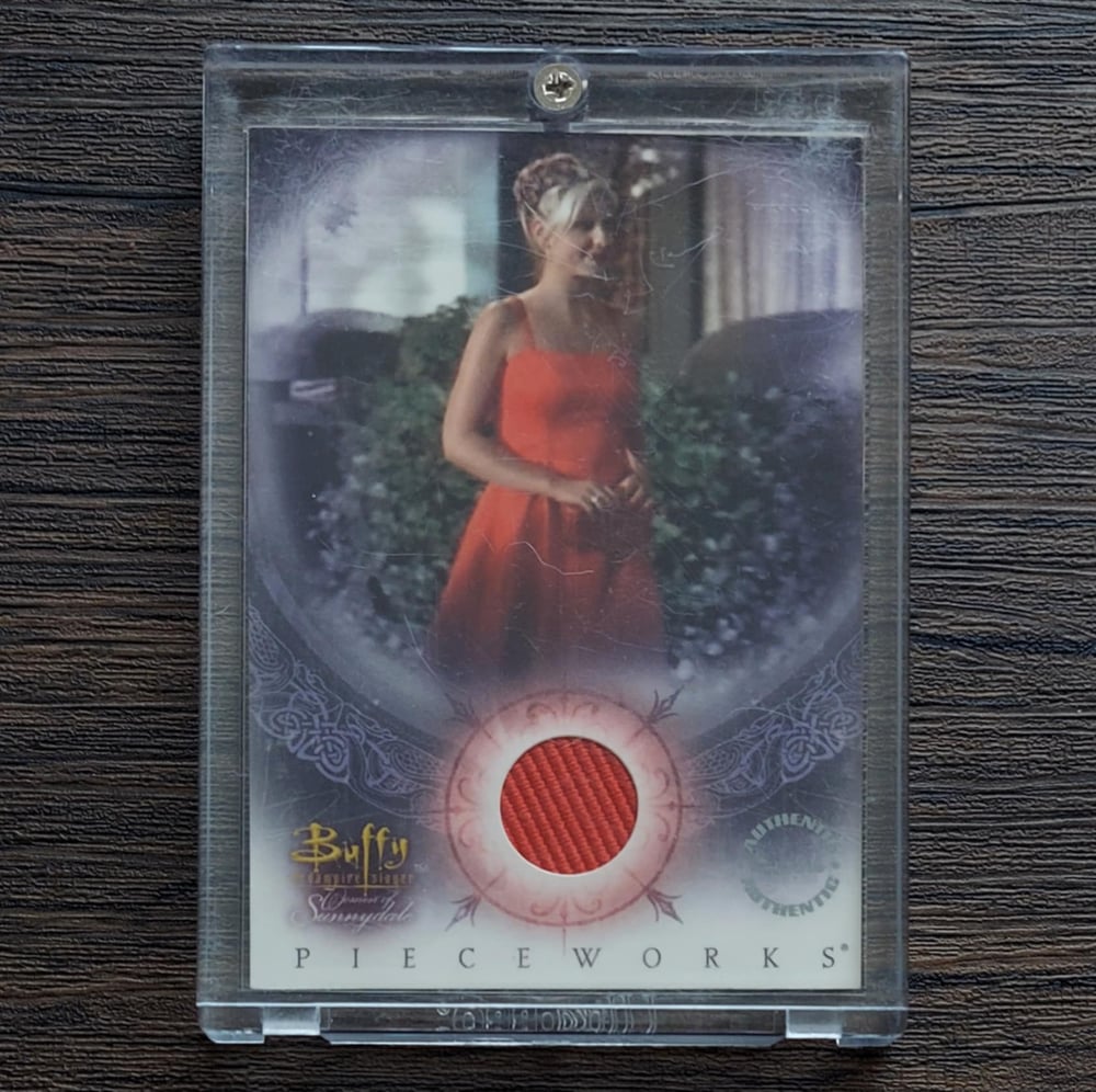 Buffy the Vampire Slayer & Angel Trading Card - Movie Memorabilia Swatches