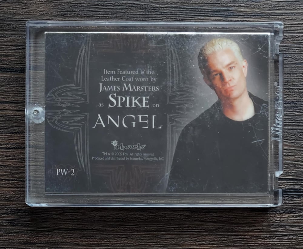 Buffy the Vampire Slayer & Angel Trading Card - Movie Memorabilia Swatches