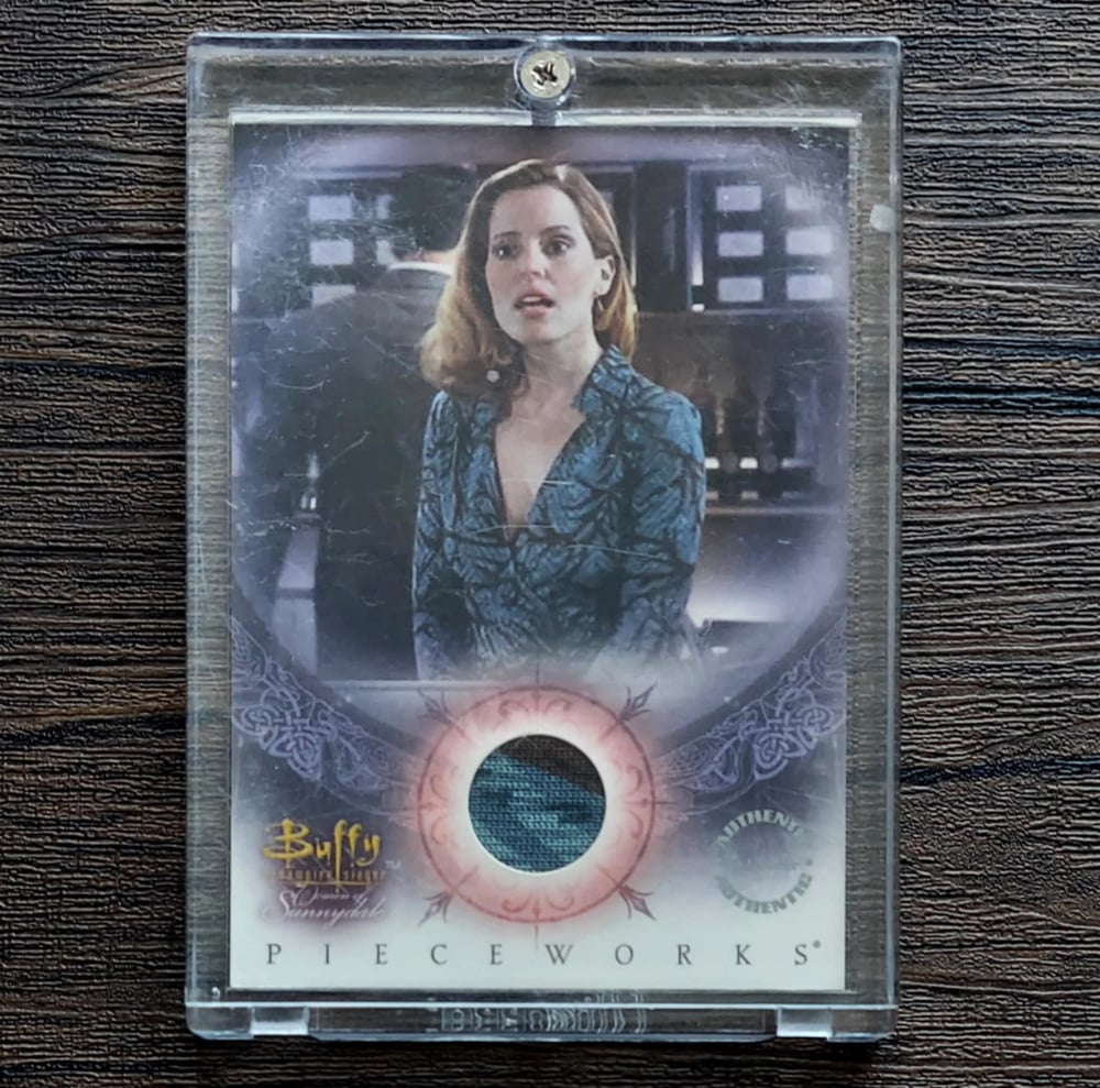 Buffy the Vampire Slayer & Angel Trading Card - Movie Memorabilia Swatches