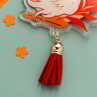 Image 6 of KEYCHAINS -  Japanese Fox and White Wolf