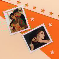 Image 2 of Stickers STAMPS - He is mine (E20)