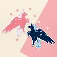 Image 1 of STICKERS - chubby magical pony (S12)