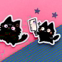 Image 3 of STICKERS - Silly Cats (S24)