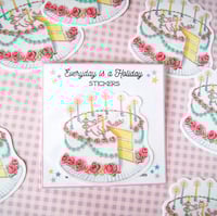 Image 4 of Best wishes cake sticker 