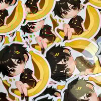 Image 3 of Sticker (transparent) - chibi Nivan Marcin Min