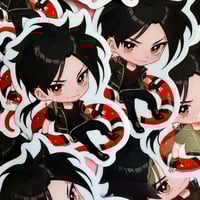 Image 4 of Sticker (transparent) - chibi Nivan Marcin Min