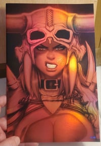 Image of Kim the Delusional #1 Blood Red Holofoil Variant Set