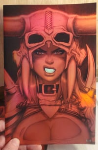 Image of Kim the Delusional #1 Blood Red Holofoil Variant Set