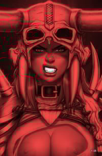 Image of Kim the Delusional #1 Blood Red Racy Variant