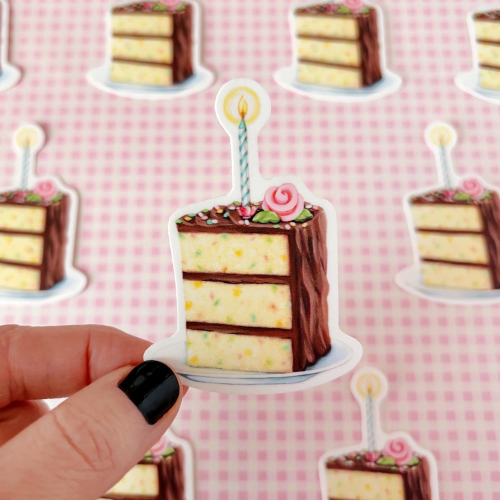 Image of Piece of cake sticker 