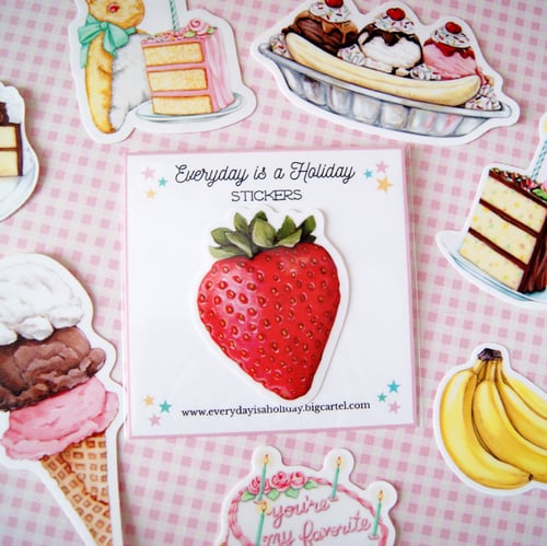 Image of Strawberry sticker