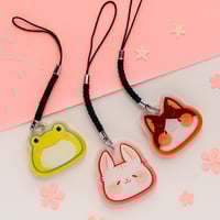 Image 1 of Phone Charms - Cat Bunny Frog