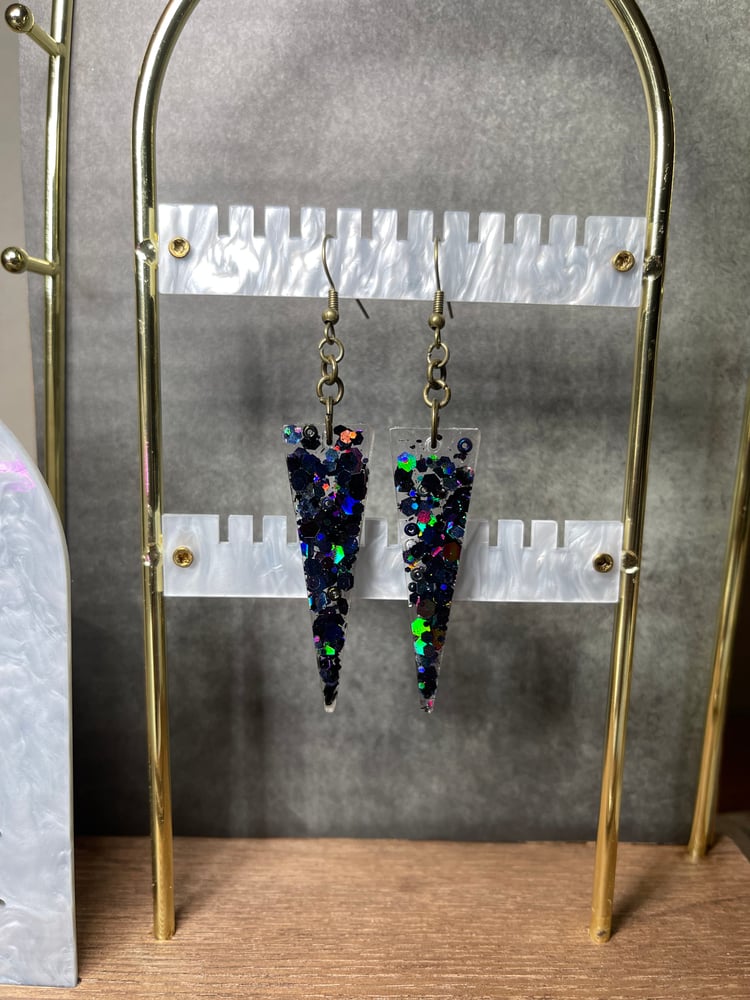 Image of "Vortex" Acrylic Earrings