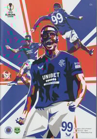 Rangers FC "vs. Aris Limassol" Magazine