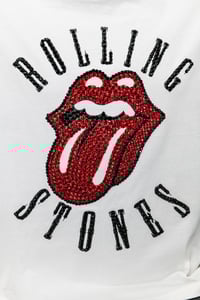 Image 14 of Vintage customised Rolling Stones rhinestone T shirts