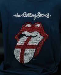 Image 10 of Vintage customised Rolling Stones rhinestone T shirts