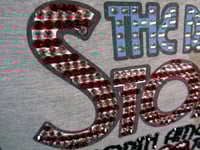 Image 20 of Vintage customised Rolling Stones rhinestone T shirts