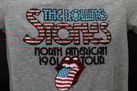 Image 24 of Vintage customised Rolling Stones rhinestone T shirts