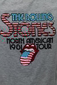 Image 22 of Vintage customised Rolling Stones rhinestone T shirts