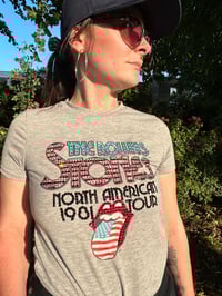 Image 16 of Vintage customised Rolling Stones rhinestone T shirts