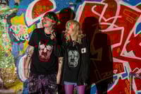 Image 20 of A3 Negative Rhinestone Skull (Black ) Artwork OR T shirt