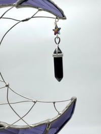 Image 2 of Crescent Dream Catcher Moon