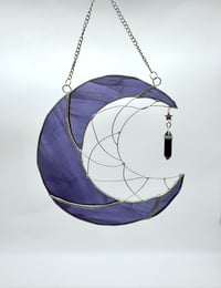 Image 1 of Crescent Dream Catcher Moon
