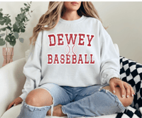 Image 3 of Not included in fundraiser * Vintage Dewey Baseball Design