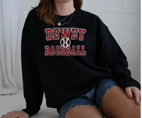 Image 4 of Not included in fundraiser * Vintage Dewey Baseball Design