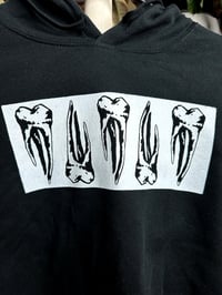 Image 3 of Tooth Saint Cropped Hoodie 