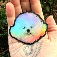 Image 2 of Holographic Pup Stickers