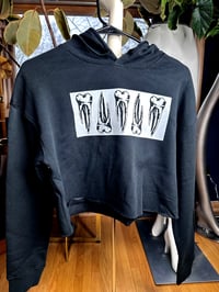 Image 1 of Tooth Saint Cropped Hoodie 