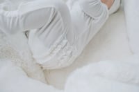 Image 2 of Cloud - Ruffle Bamboo Sleeper 