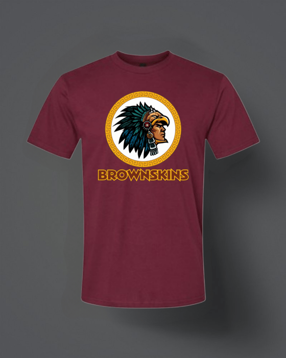 Image of BROWNSKINS (Maroon Tee)