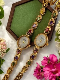 Image 3 of Gemstone Bracelet Watch 